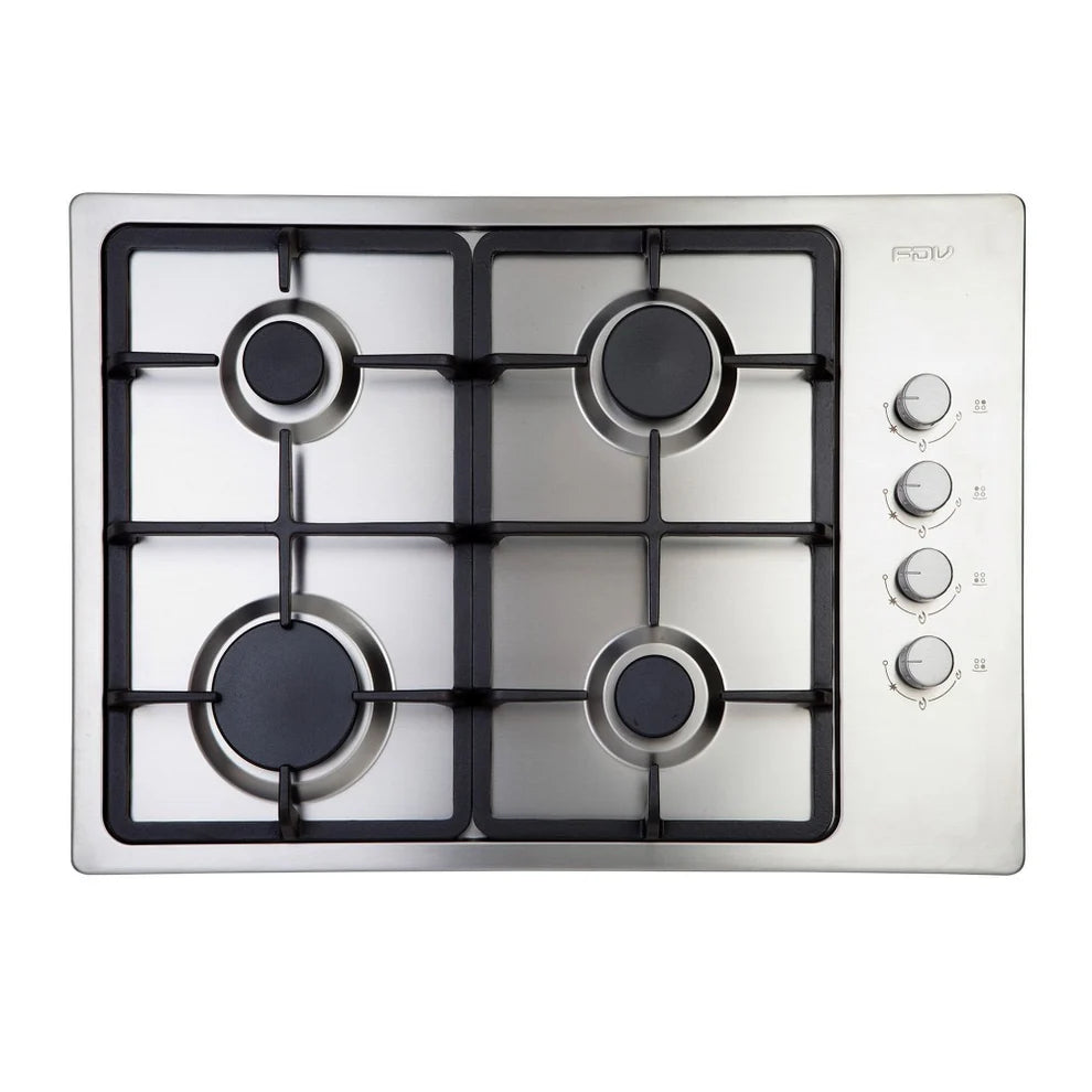Encimera a Gas Design 4G 4 Quemadores 65 cm FDV