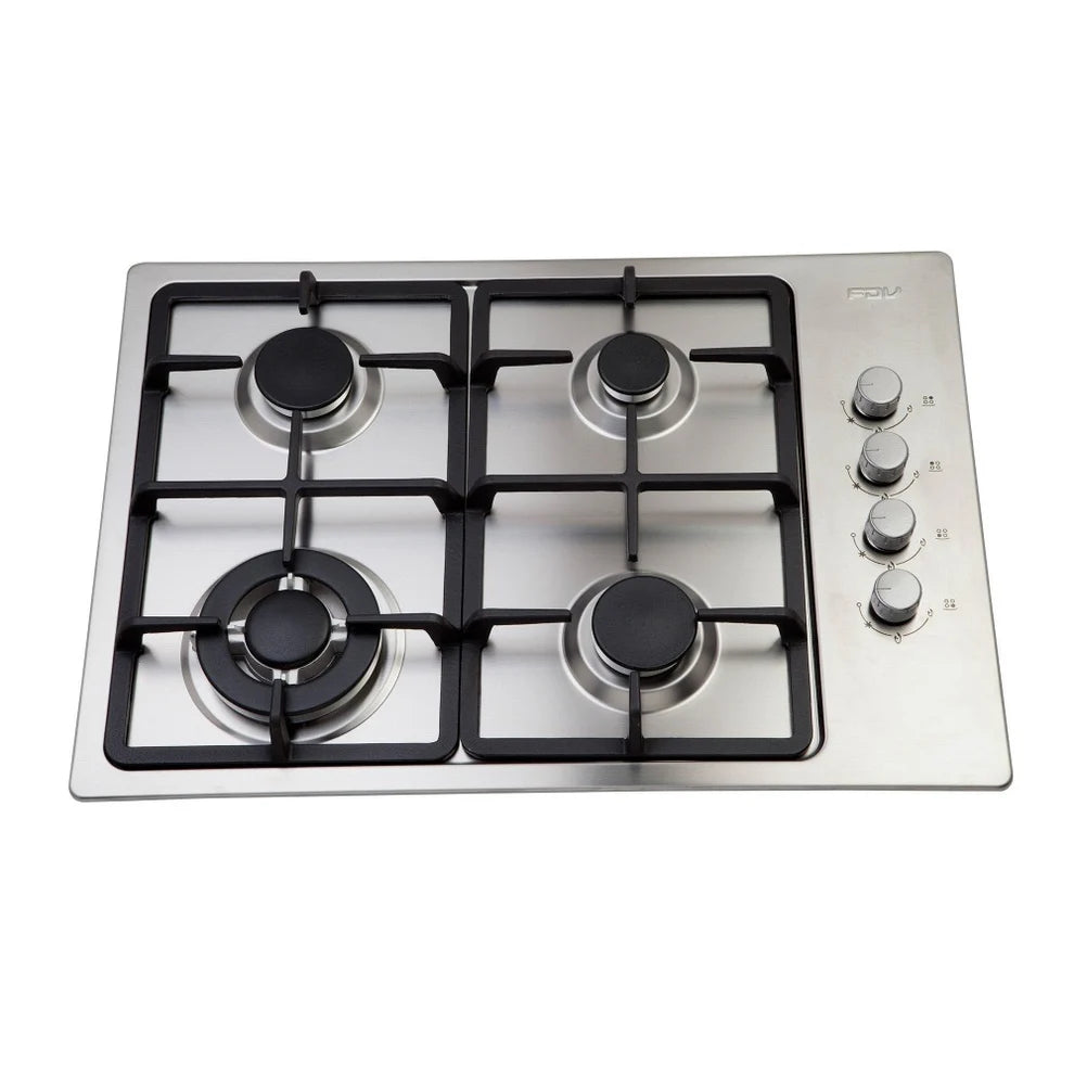 Encimera a Gas Crystal 4 Quemadores FDV