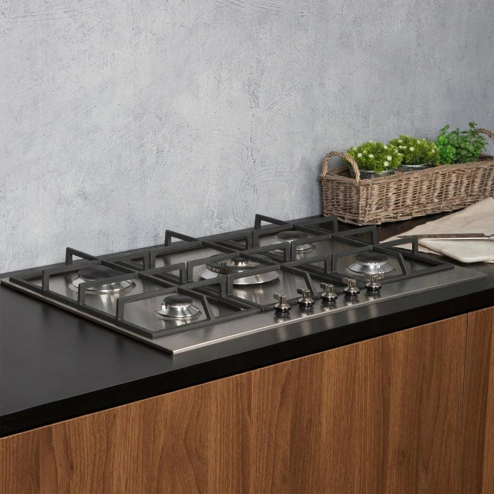 Encimera a Gas Clasica PX375 5 Quemadores 75 cm Smeg