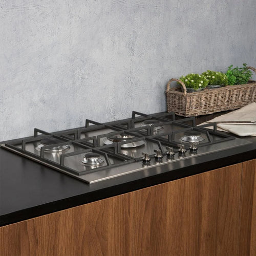 Encimera a Gas Clasica PX375 5 Quemadores 75 cm Smeg