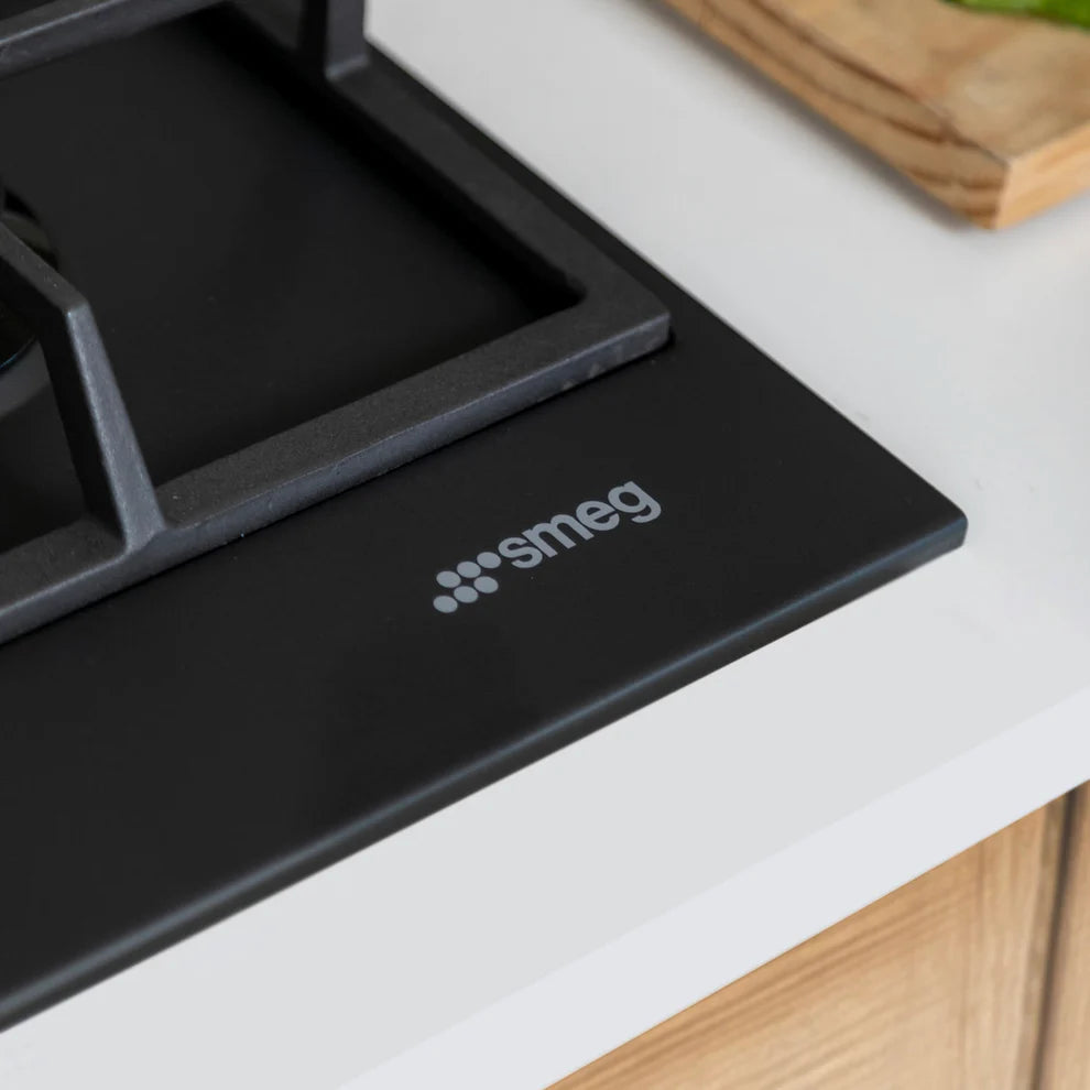 Encimera a Gas PX375LMB 5 Quemadores 70 cm Smeg