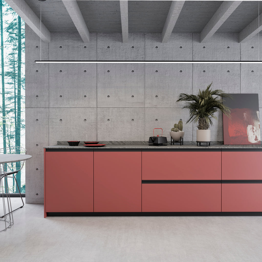 Cocinas material PET de 19mm valor metro Lineal más IVA