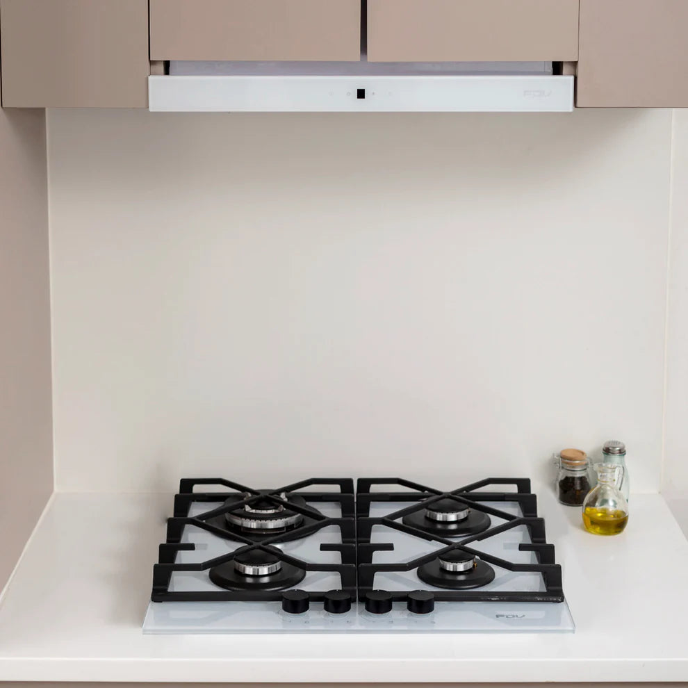 Encimera a Gas Signature White 4 Quemadores 60 cm FDV