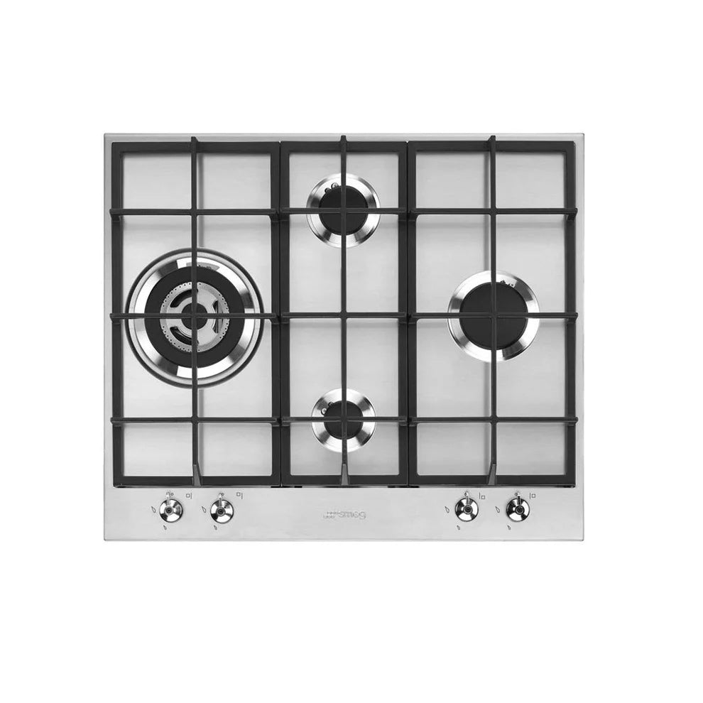 Encimera a Gas Clasica PX364L 4 Quemadores 60 cm Smeg