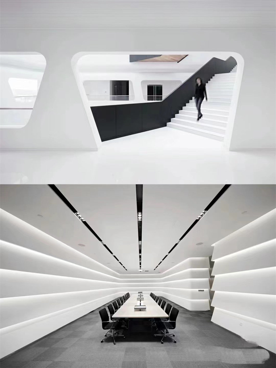 Recepciones Fabricación e Instalación de cubiertas STARON KRION CORIAN Blanco metro lineal