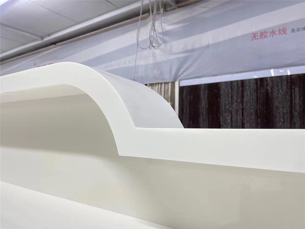 Recepciones Fabricación e Instalación de cubiertas STARON KRION CORIAN Blanco metro lineal