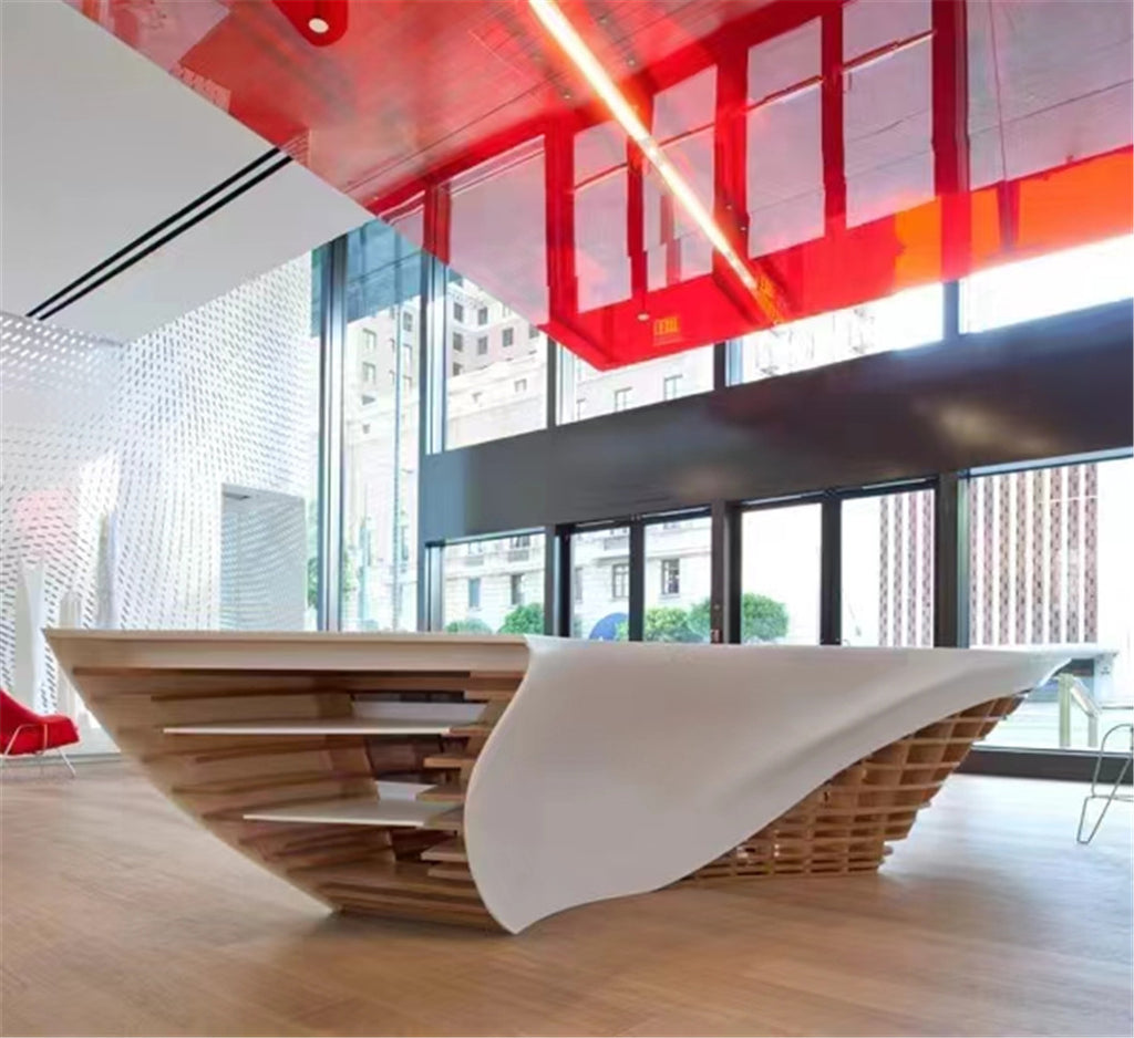 Recepciones Fabricación e Instalación de cubiertas STARON KRION CORIAN Blanco metro lineal