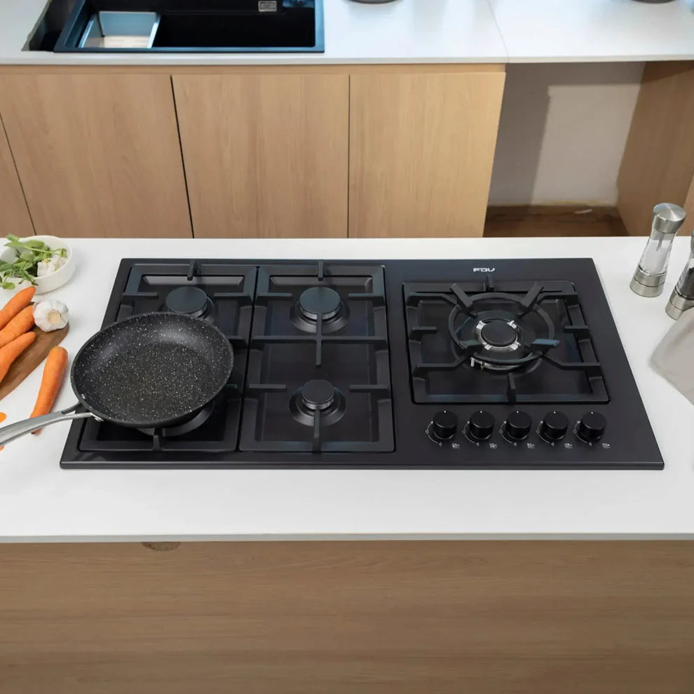 Encimera a Gas Elite 5 Quemadores 95 cm FDV Deluxe Gas Licuado