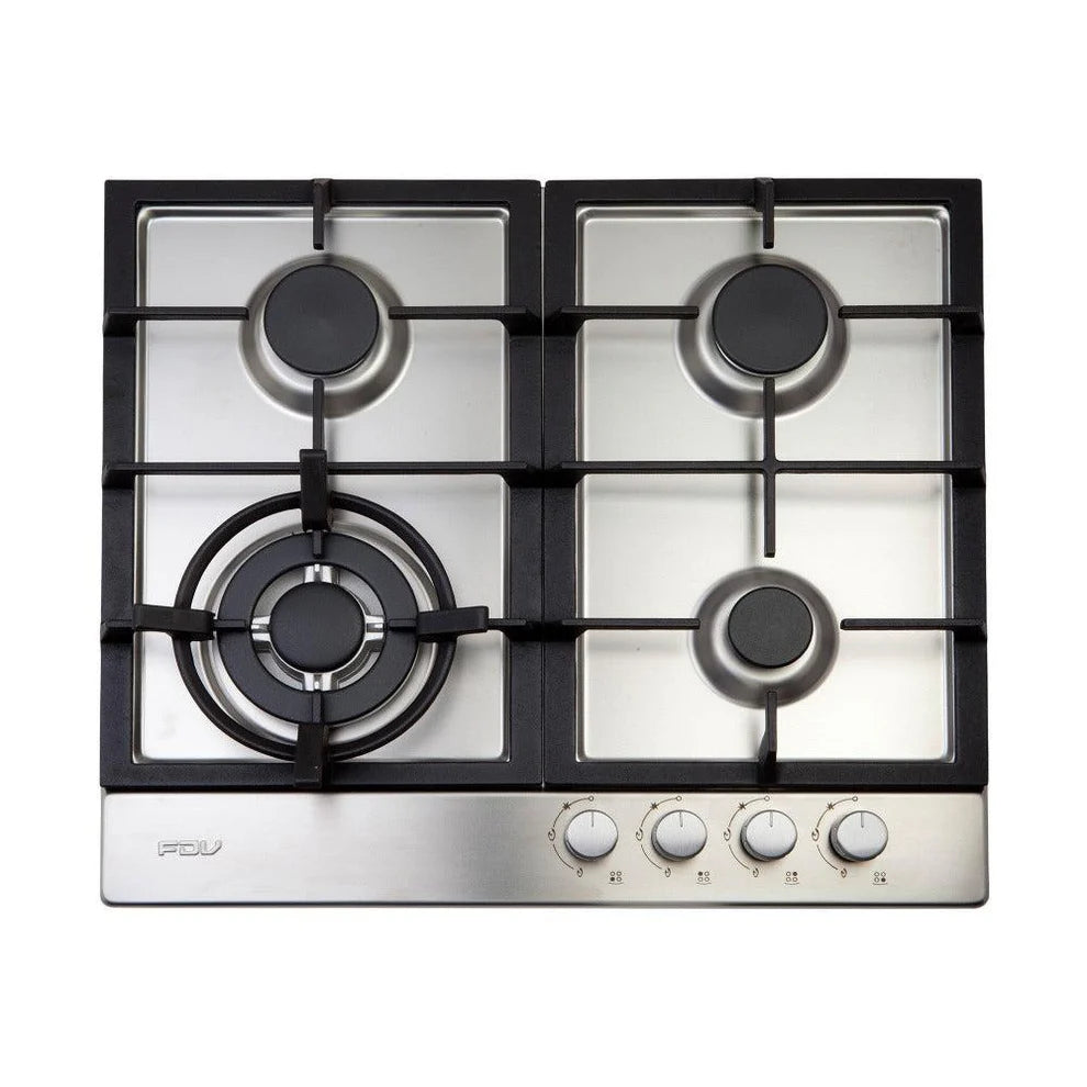 Encimera a Gas Design 4 Quemadores 60 cm FDV