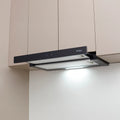 Campana Bajo Mueble City Black Touch 60 cm 452 m3/h FDV
