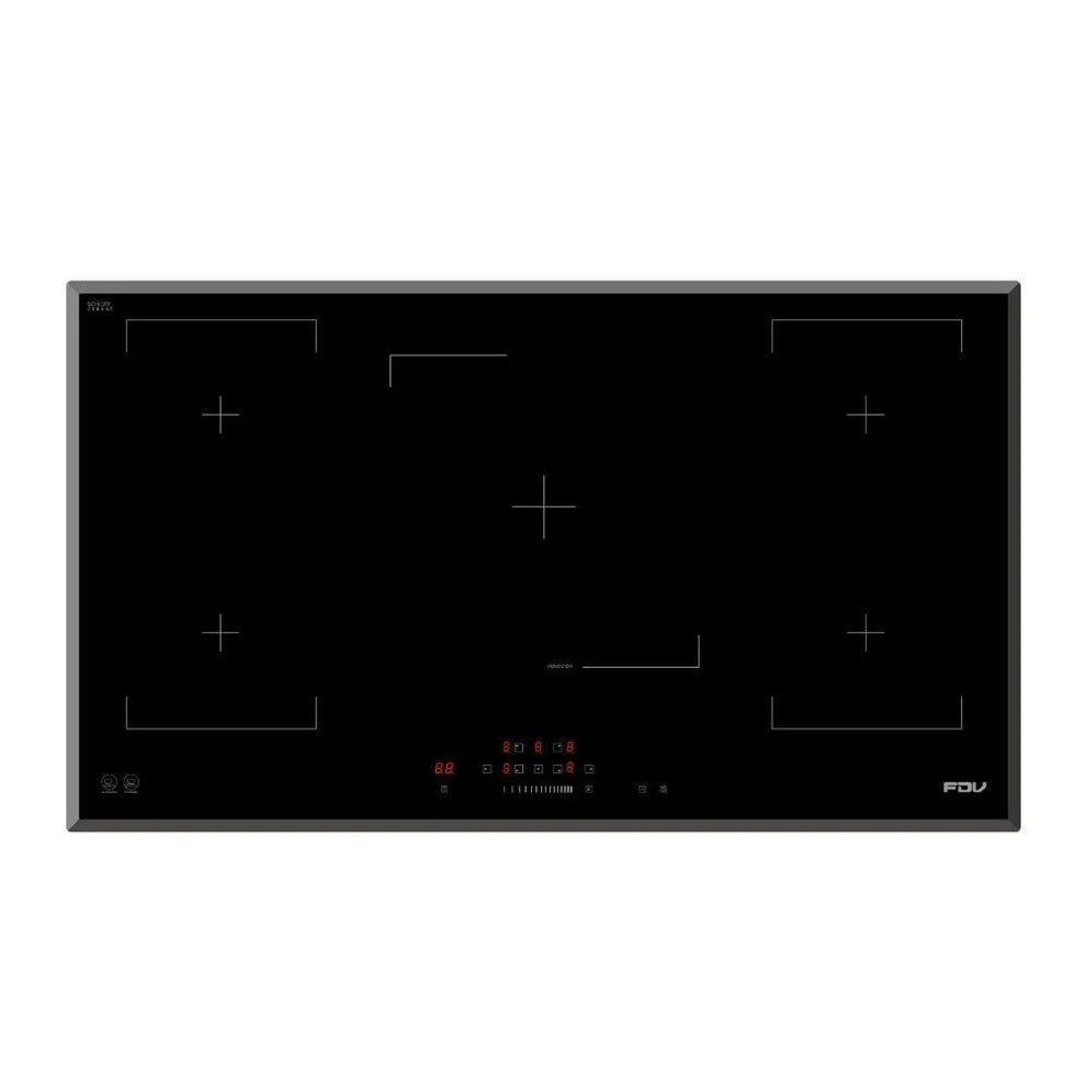 Encimera de Inducción 5 Black 5 Quemadores 90 cm FDV Deluxe