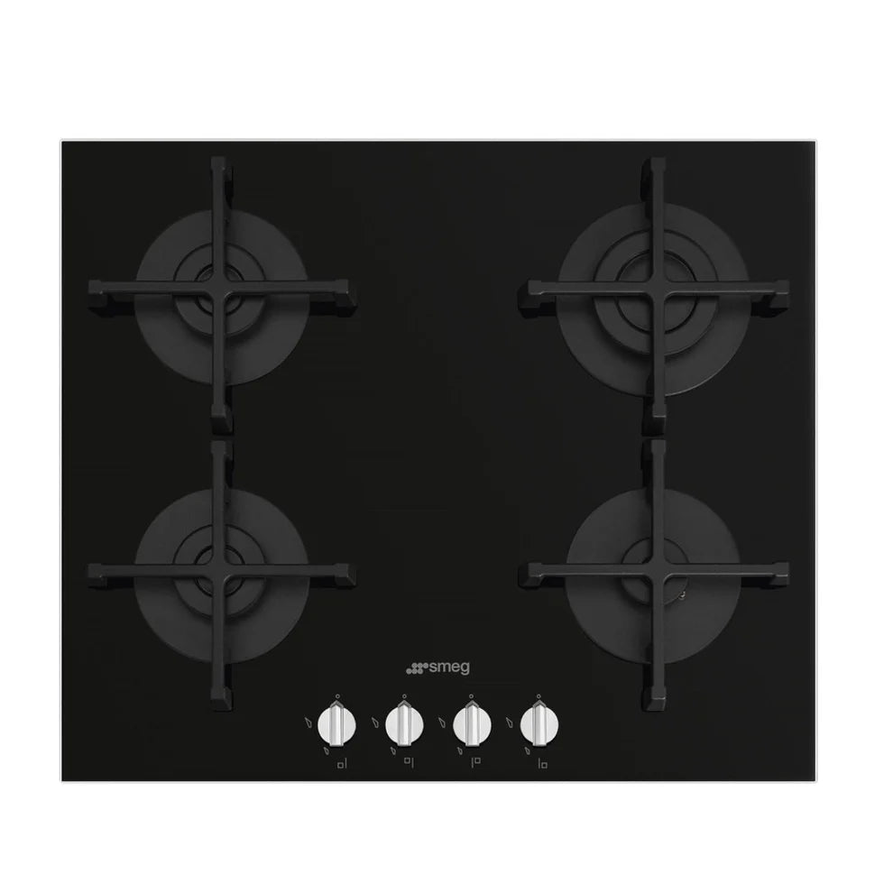 Encimera a Gas 60 PV264N 4 Quemadores 60 cm Smeg