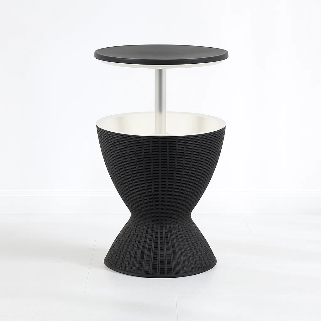 Mesa Alta Santa Outdoor Multifuncional de Rattan