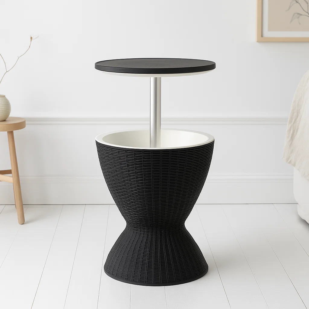 Mesa Alta Santa Outdoor Multifuncional de Rattan