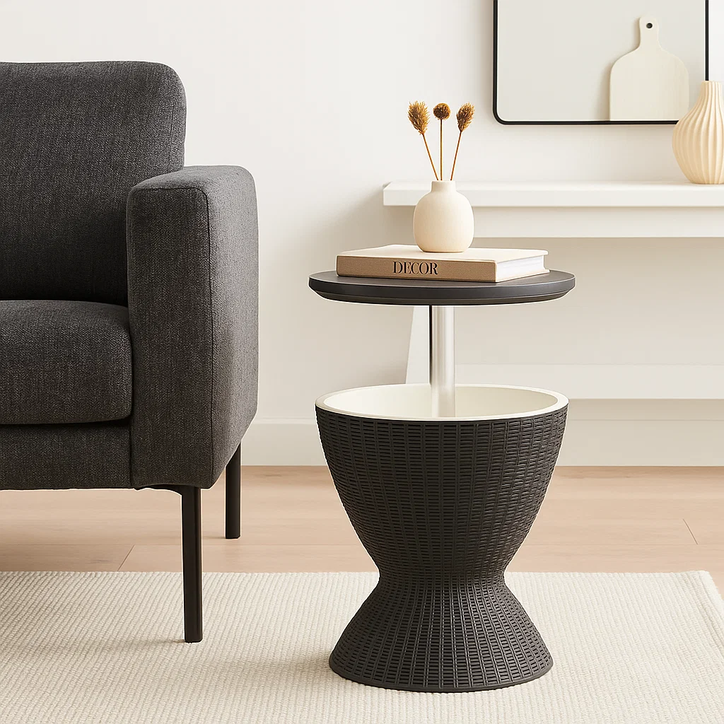 Mesa Alta Santa Outdoor Multifuncional de Rattan