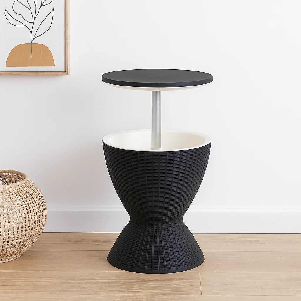 Mesa Alta Santa Outdoor Multifuncional de Rattan