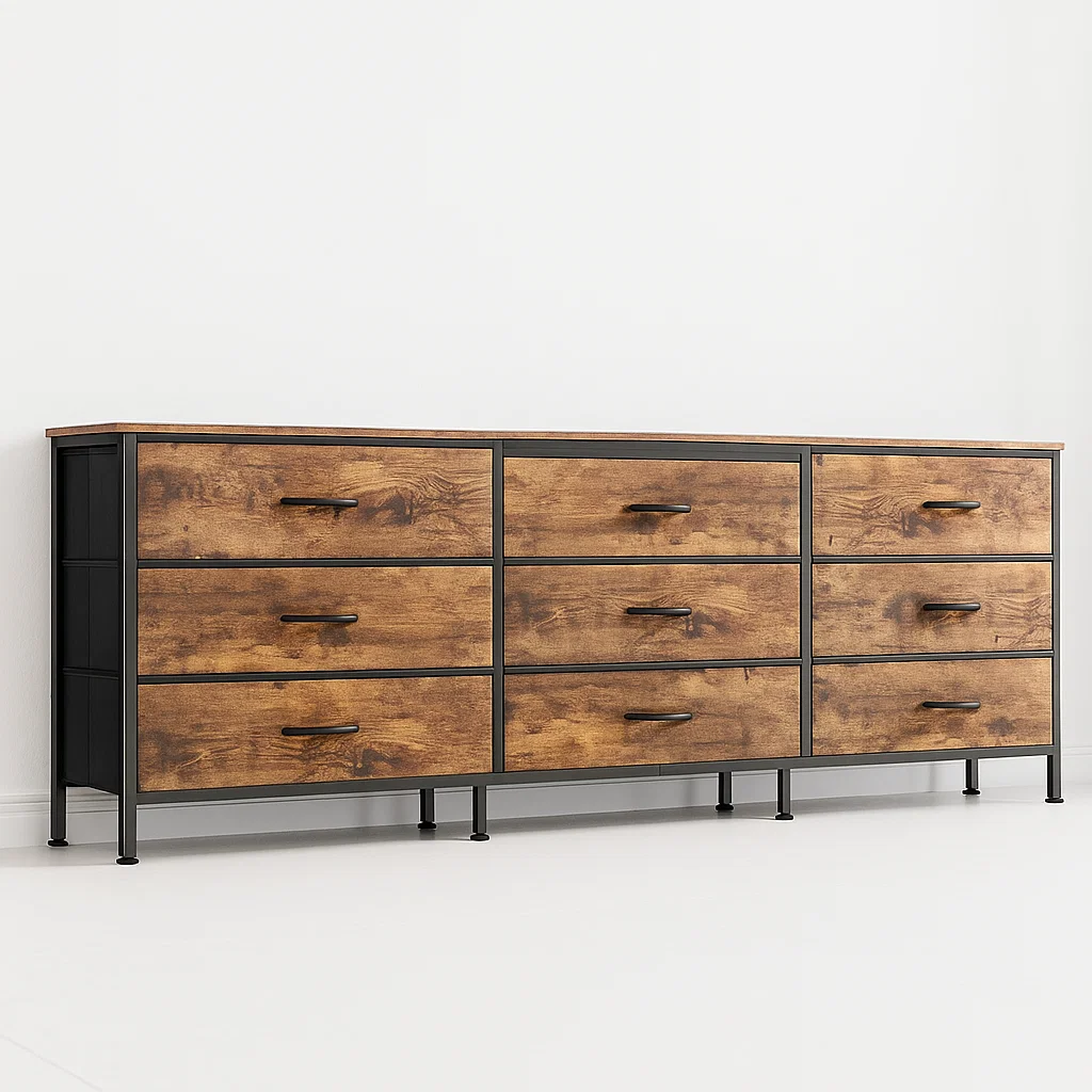 Comoda Metal estilo industrial