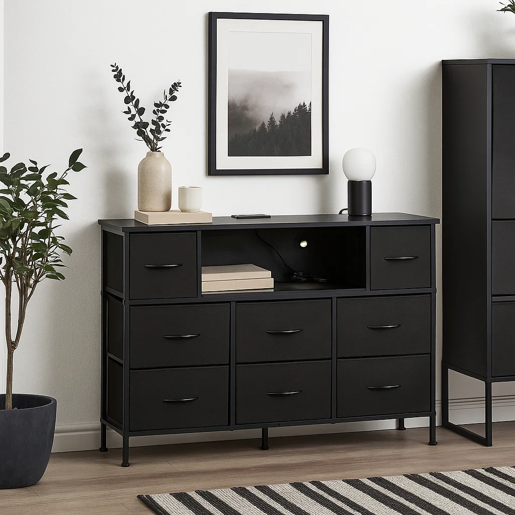 Mueble Organizador Serena Negro