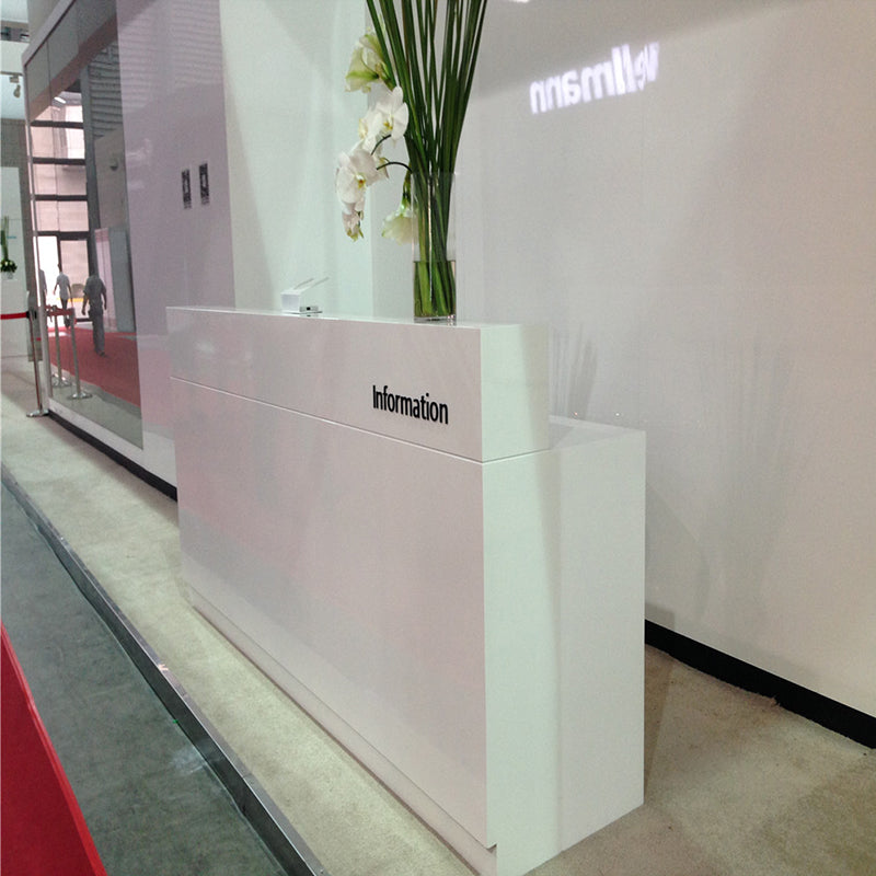 Clínicas Fabricación e Instalación de cubiertas CORIAN Blanco metro lineal